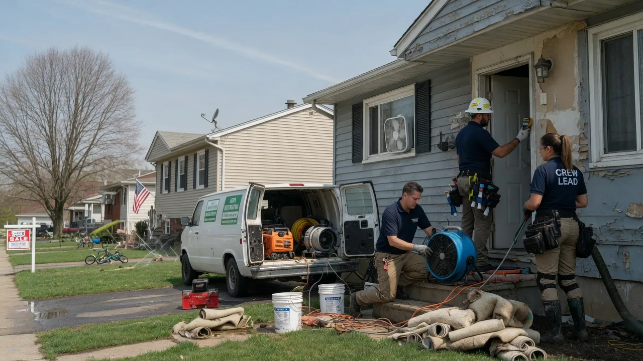 Flood Cleanup in Java, SD near me